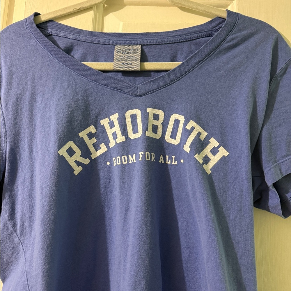 Rehoboth Beach - Comfort Wash Blue T-Shirt